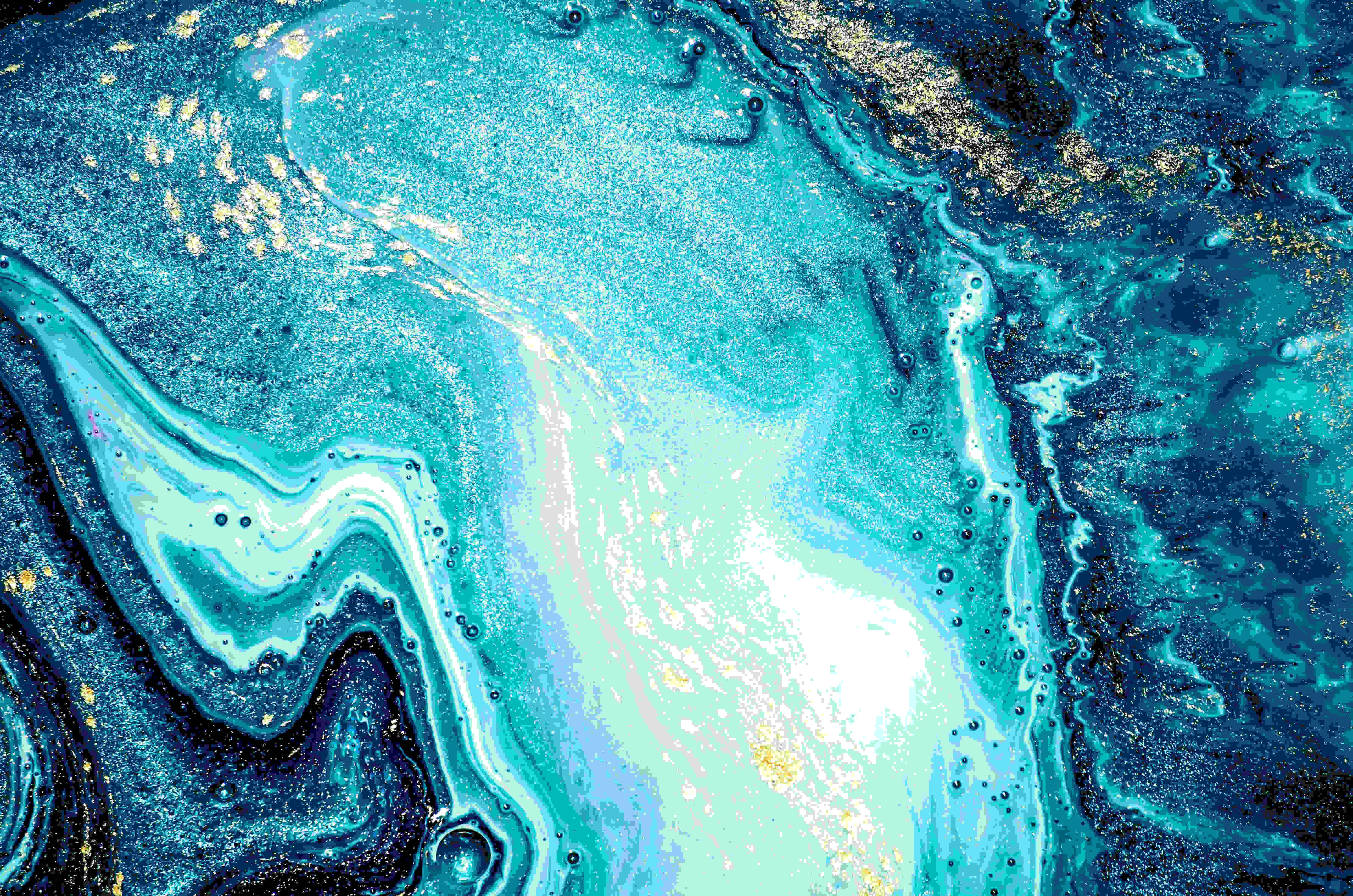Fair-ease abstract ocean