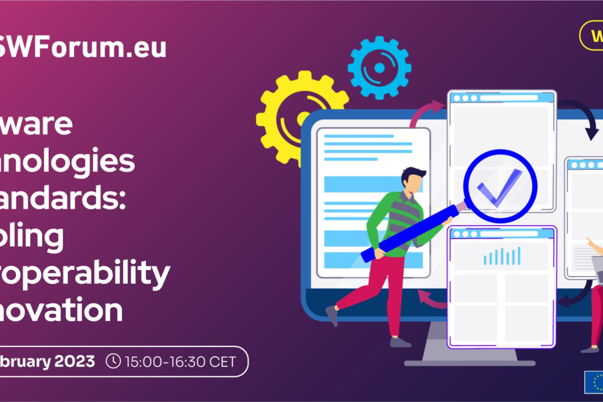 Reserve your seat for the upcoming SWForum.eu Webinar