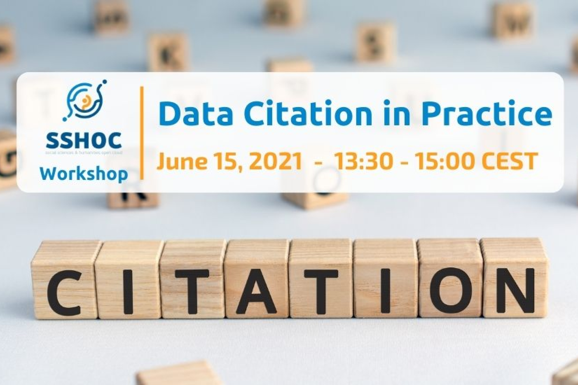 SSHOC Workshop: Data Citation in Practice